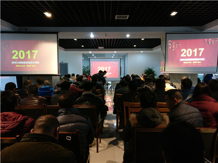 桂林力源集团2016年年终总结会议暨2017年计划会在总部召开